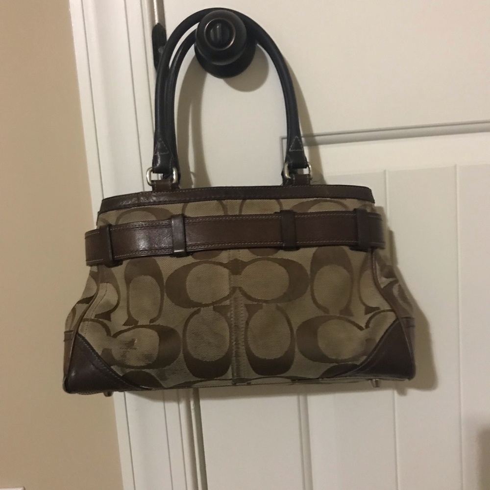 Brown Coach Handbag (Used Purse) - Picture 2 of 6